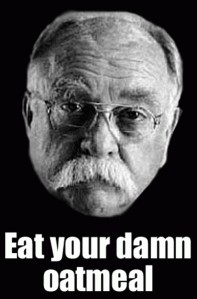 Wilford urges you to eat your oatmeal. (Source: cloudintegration.wordpress.com)