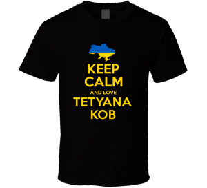 One of the first Google Hits for Tetyana Kob. I love the internet!